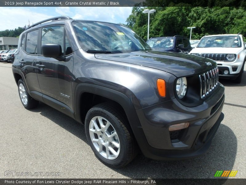 Granite Crystal Metallic / Black 2019 Jeep Renegade Sport 4x4