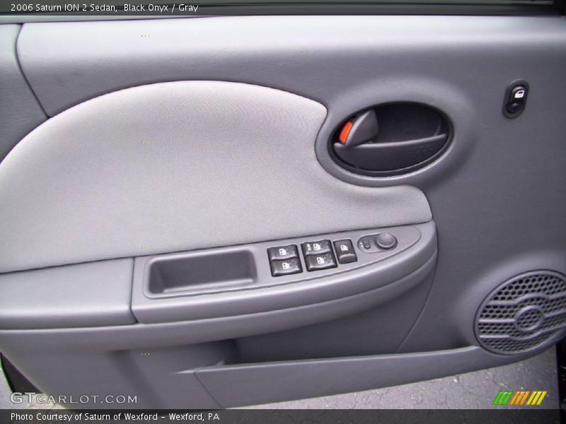 Black Onyx / Gray 2006 Saturn ION 2 Sedan