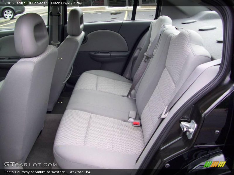 Black Onyx / Gray 2006 Saturn ION 2 Sedan