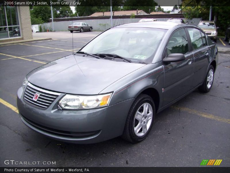 Storm Gray / Gray 2006 Saturn ION 2 Sedan