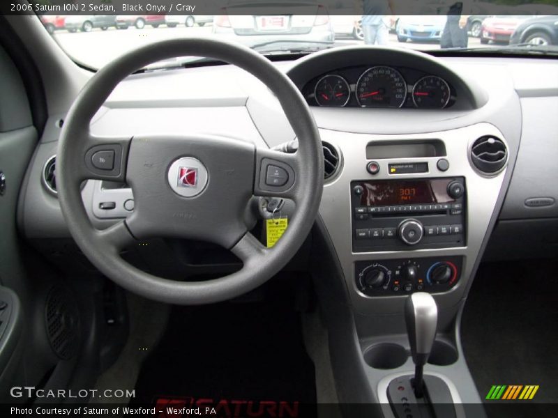 Black Onyx / Gray 2006 Saturn ION 2 Sedan