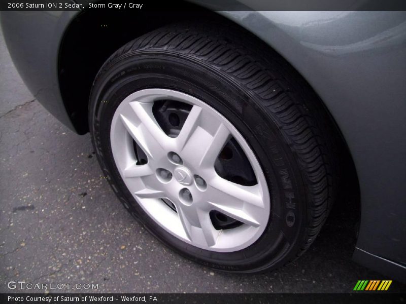 Storm Gray / Gray 2006 Saturn ION 2 Sedan