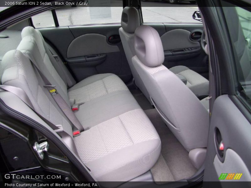 Black Onyx / Gray 2006 Saturn ION 2 Sedan