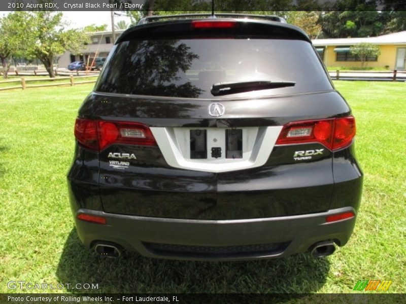 Crystal Black Pearl / Ebony 2010 Acura RDX