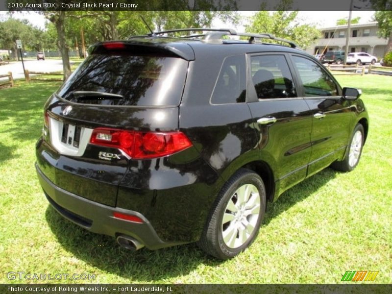 Crystal Black Pearl / Ebony 2010 Acura RDX