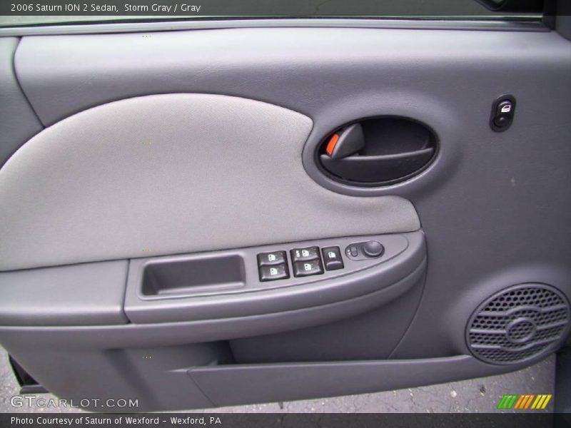 Storm Gray / Gray 2006 Saturn ION 2 Sedan