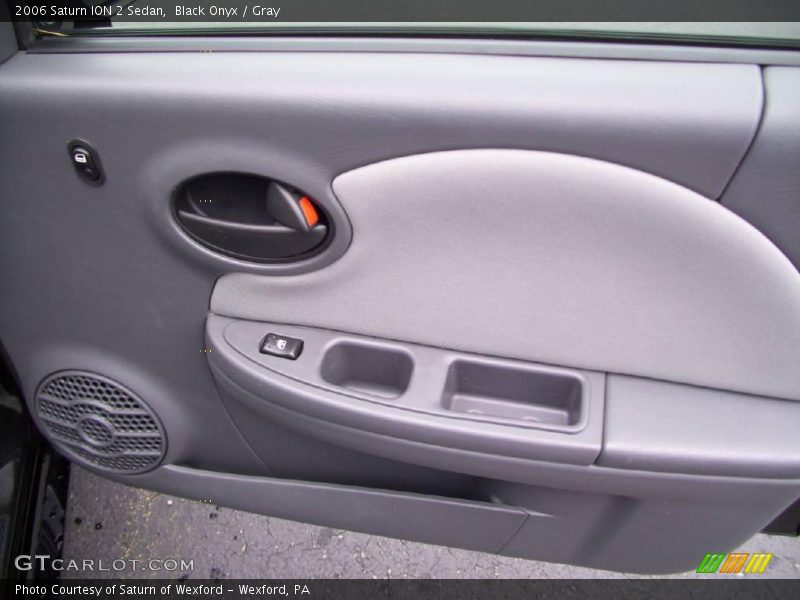 Black Onyx / Gray 2006 Saturn ION 2 Sedan