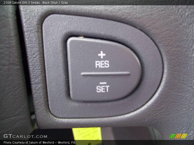 Black Onyx / Gray 2006 Saturn ION 2 Sedan