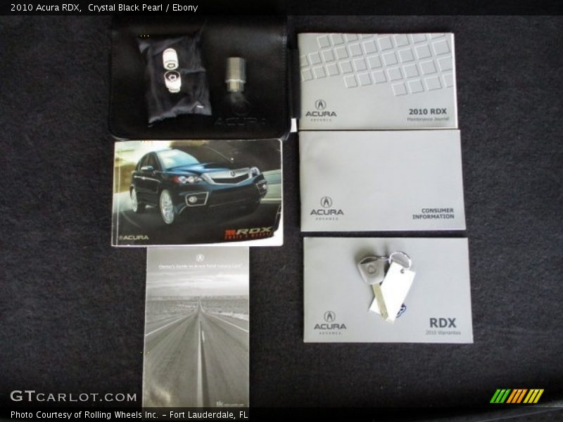 Crystal Black Pearl / Ebony 2010 Acura RDX