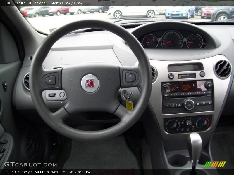 Storm Gray / Gray 2006 Saturn ION 2 Sedan