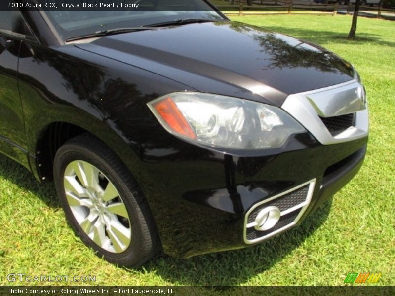Crystal Black Pearl / Ebony 2010 Acura RDX
