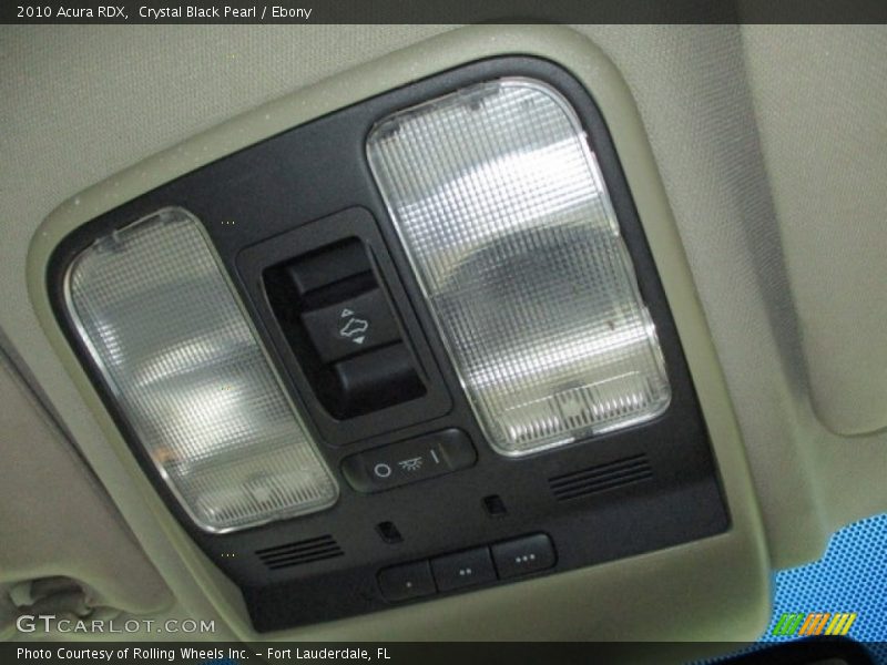 Crystal Black Pearl / Ebony 2010 Acura RDX