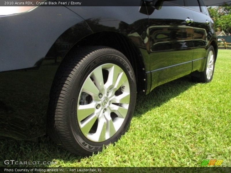 Crystal Black Pearl / Ebony 2010 Acura RDX