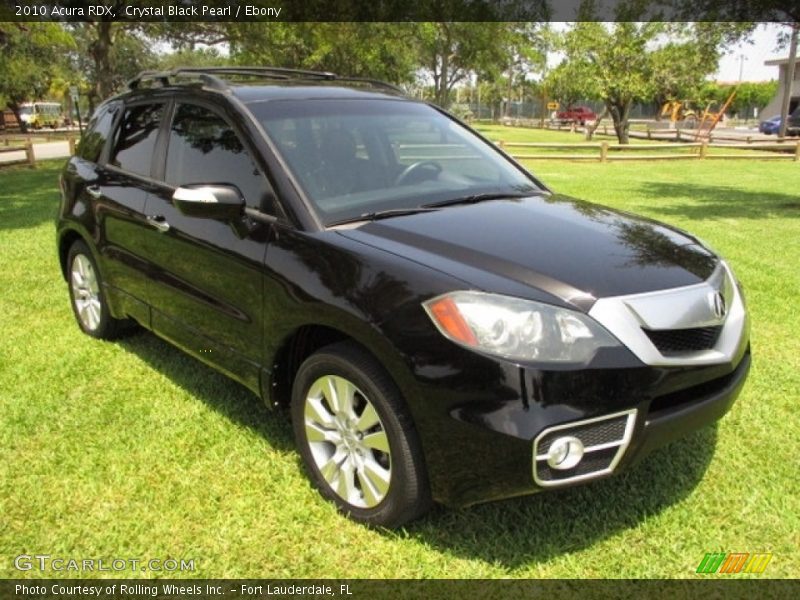 Crystal Black Pearl / Ebony 2010 Acura RDX