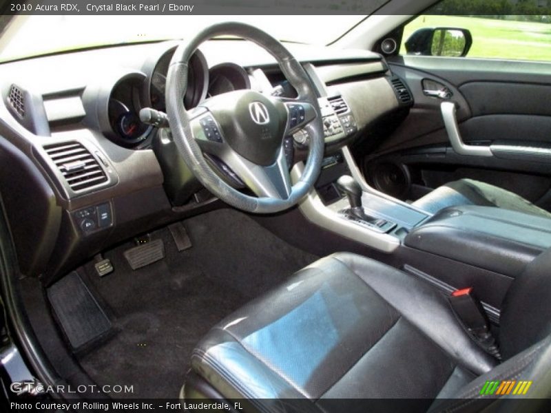 Crystal Black Pearl / Ebony 2010 Acura RDX