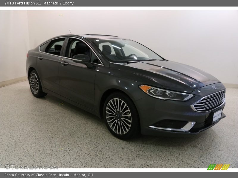 Magnetic / Ebony 2018 Ford Fusion SE