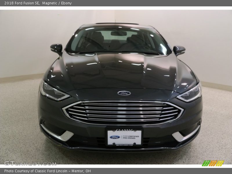 Magnetic / Ebony 2018 Ford Fusion SE