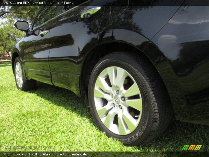 Crystal Black Pearl / Ebony 2010 Acura RDX