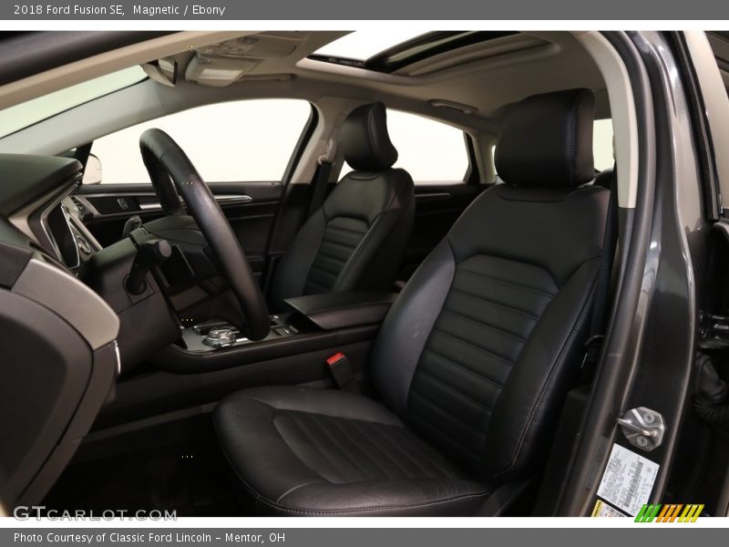 Magnetic / Ebony 2018 Ford Fusion SE