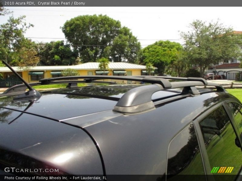 Crystal Black Pearl / Ebony 2010 Acura RDX