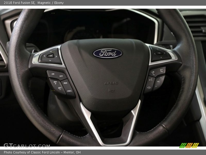 Magnetic / Ebony 2018 Ford Fusion SE