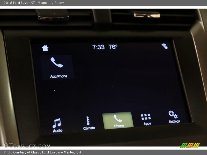 Magnetic / Ebony 2018 Ford Fusion SE