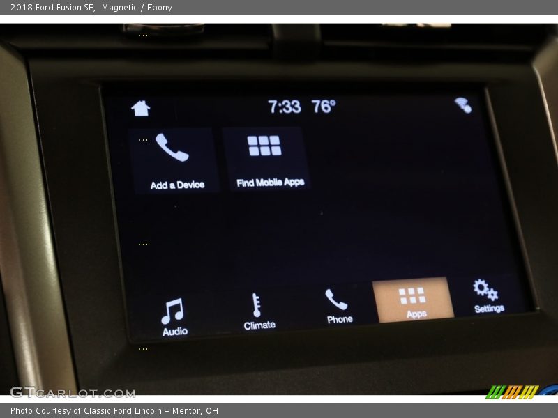 Magnetic / Ebony 2018 Ford Fusion SE