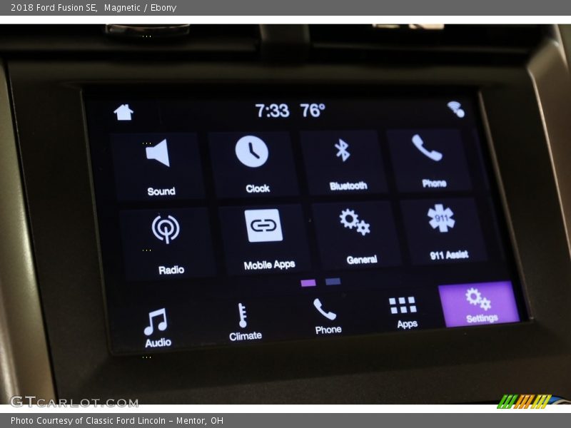 Magnetic / Ebony 2018 Ford Fusion SE