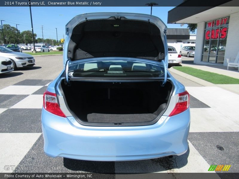 Clearwater Blue Metallic / Ivory 2014 Toyota Camry LE