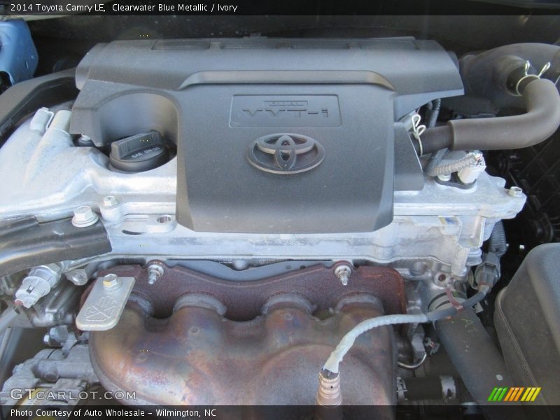 Clearwater Blue Metallic / Ivory 2014 Toyota Camry LE
