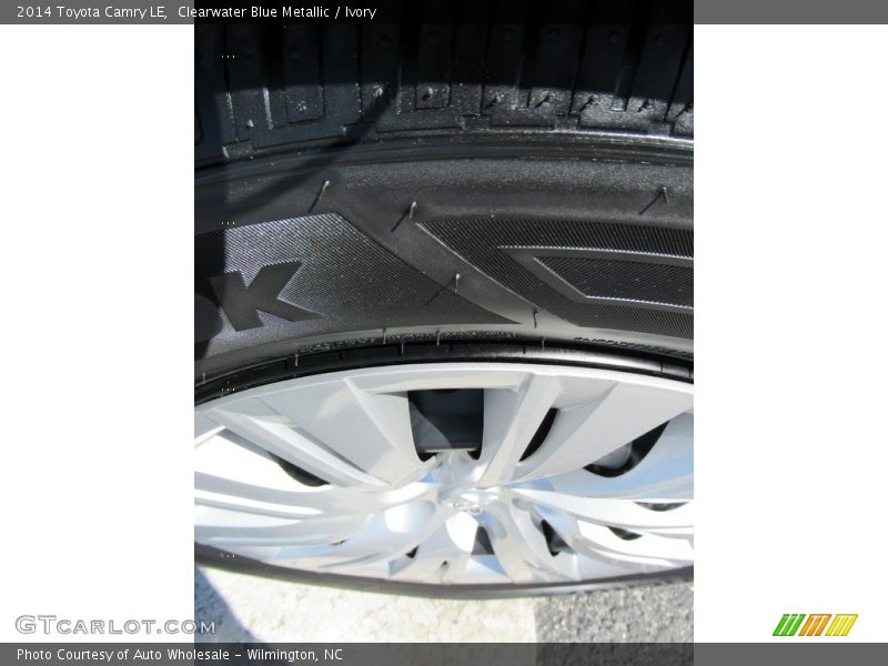 Clearwater Blue Metallic / Ivory 2014 Toyota Camry LE
