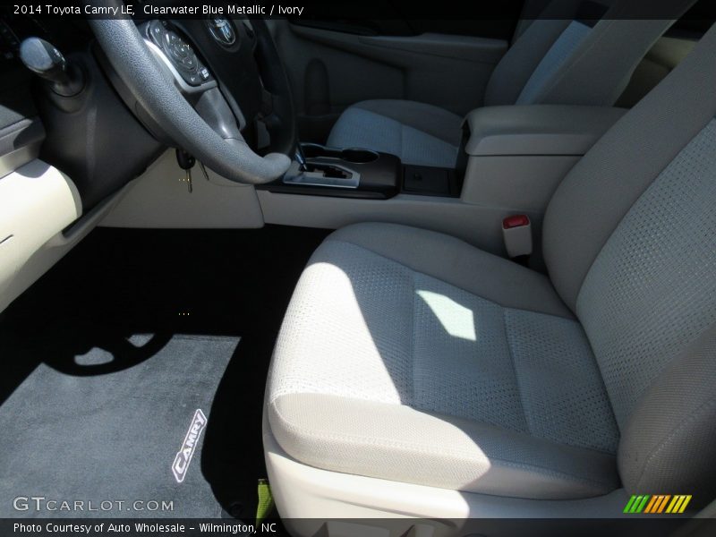 Clearwater Blue Metallic / Ivory 2014 Toyota Camry LE