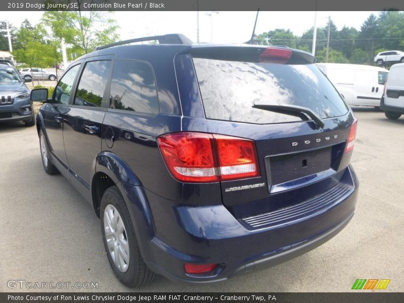 Contusion Blue Pearl / Black 2019 Dodge Journey SE