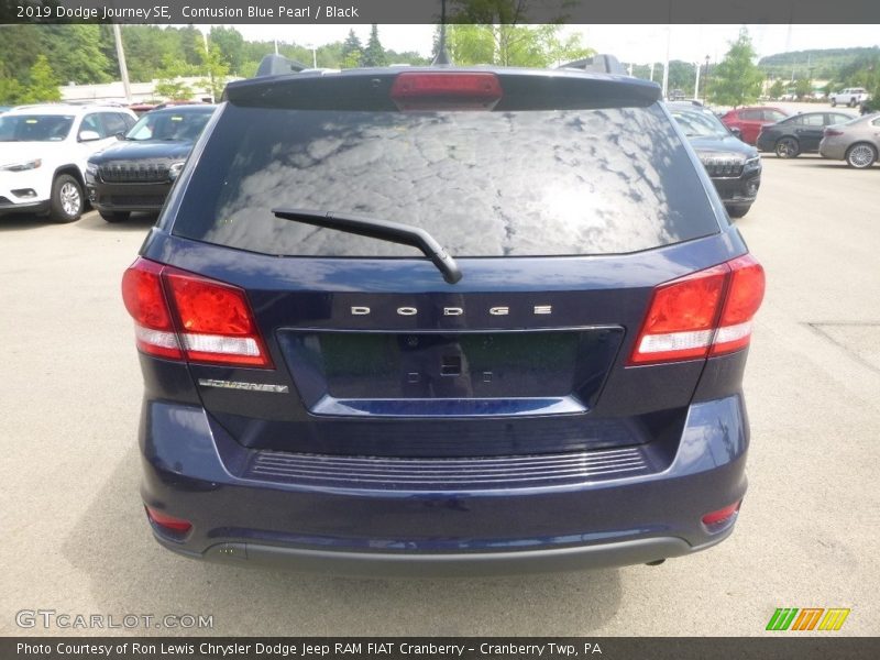 Contusion Blue Pearl / Black 2019 Dodge Journey SE
