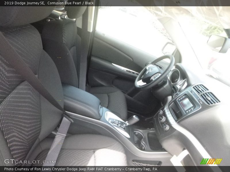 Contusion Blue Pearl / Black 2019 Dodge Journey SE
