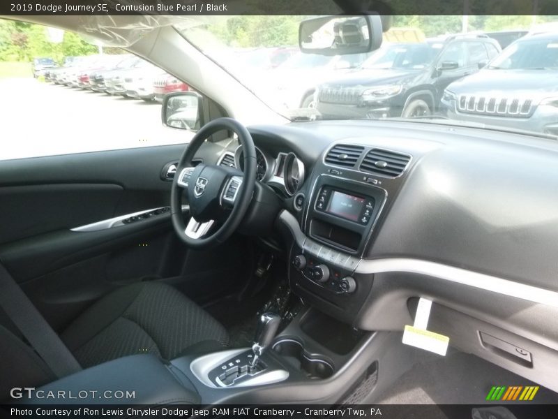 Contusion Blue Pearl / Black 2019 Dodge Journey SE
