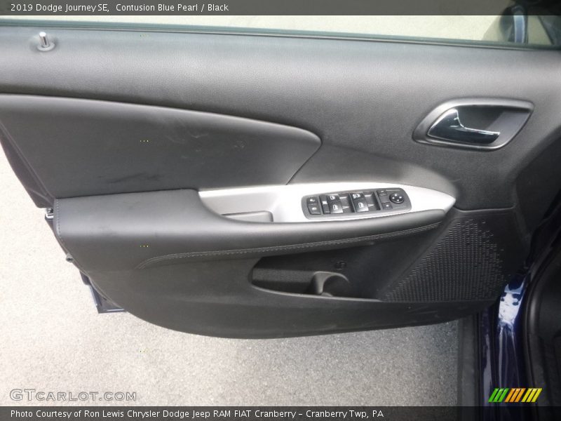 Contusion Blue Pearl / Black 2019 Dodge Journey SE