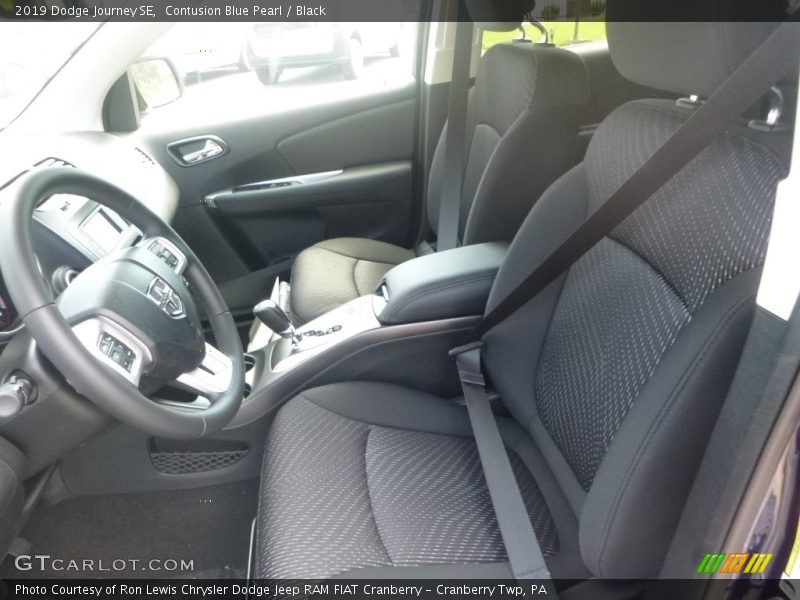 Contusion Blue Pearl / Black 2019 Dodge Journey SE