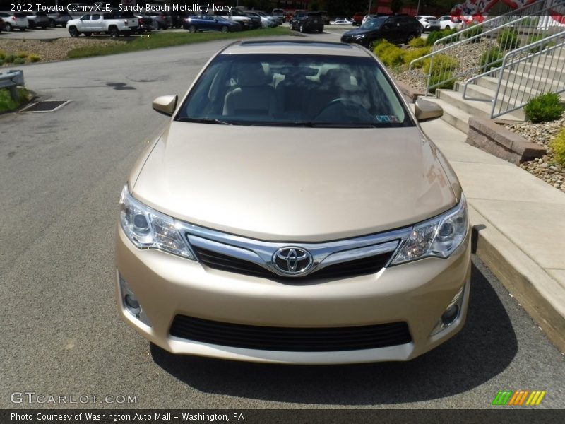 Sandy Beach Metallic / Ivory 2012 Toyota Camry XLE