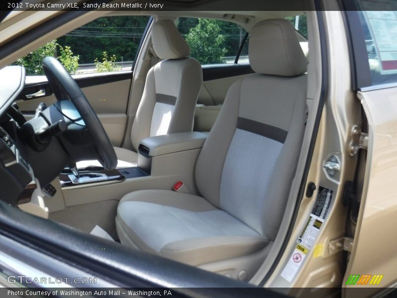 Sandy Beach Metallic / Ivory 2012 Toyota Camry XLE