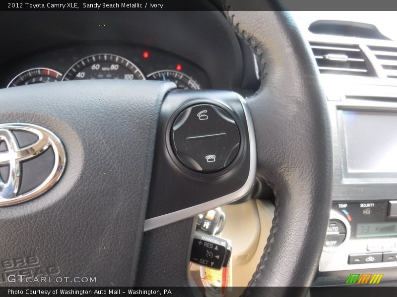 Sandy Beach Metallic / Ivory 2012 Toyota Camry XLE