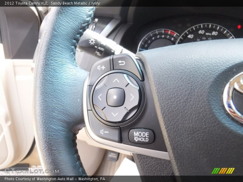 Sandy Beach Metallic / Ivory 2012 Toyota Camry XLE