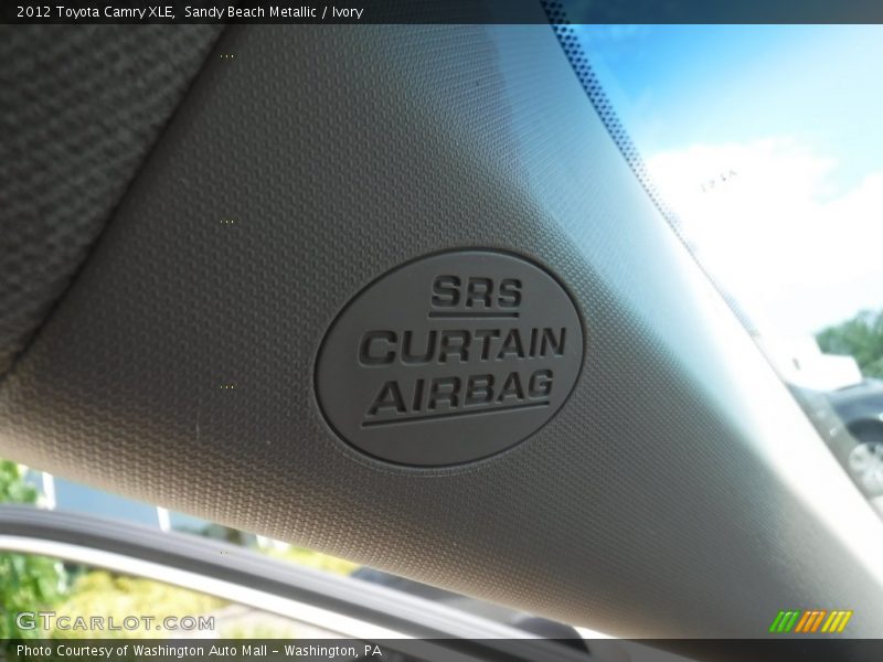 Sandy Beach Metallic / Ivory 2012 Toyota Camry XLE
