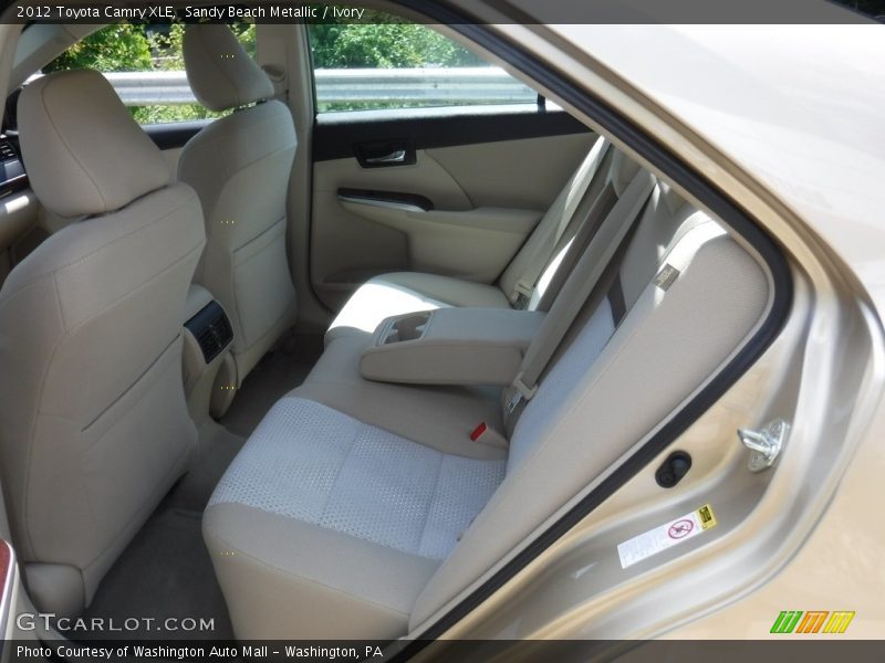 Sandy Beach Metallic / Ivory 2012 Toyota Camry XLE