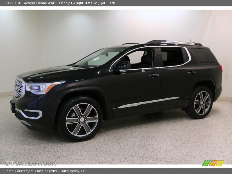 Ebony Twilight Metallic / Jet Black 2019 GMC Acadia Denali AWD