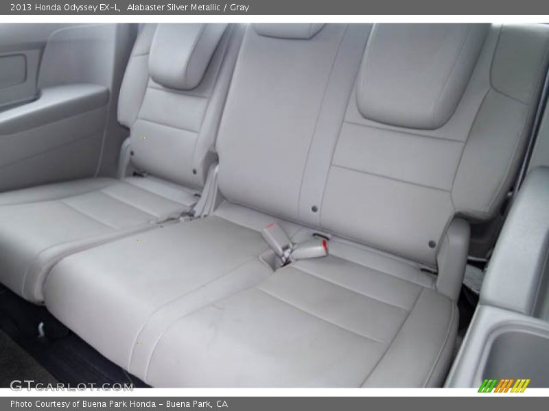 Alabaster Silver Metallic / Gray 2013 Honda Odyssey EX-L