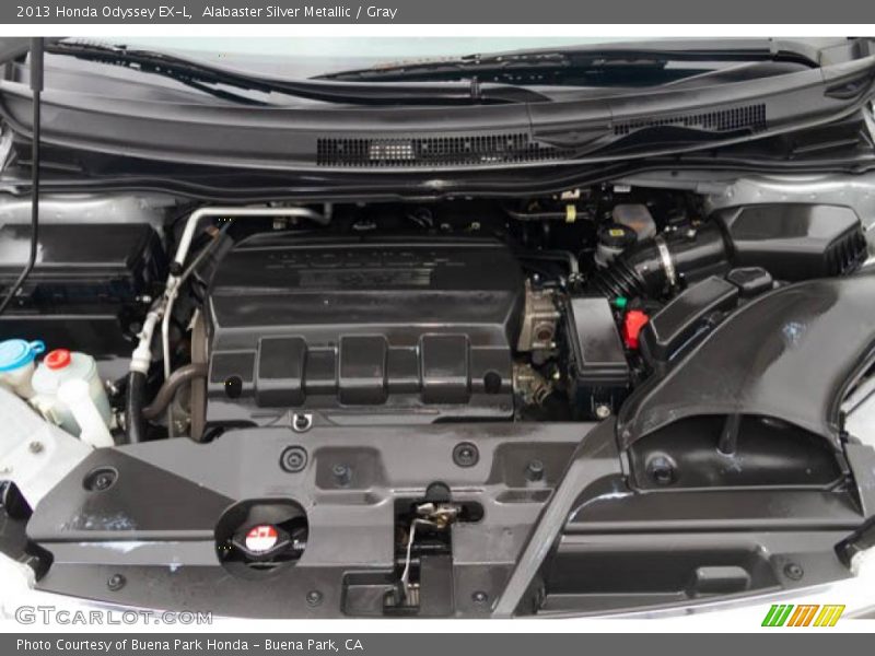 Alabaster Silver Metallic / Gray 2013 Honda Odyssey EX-L