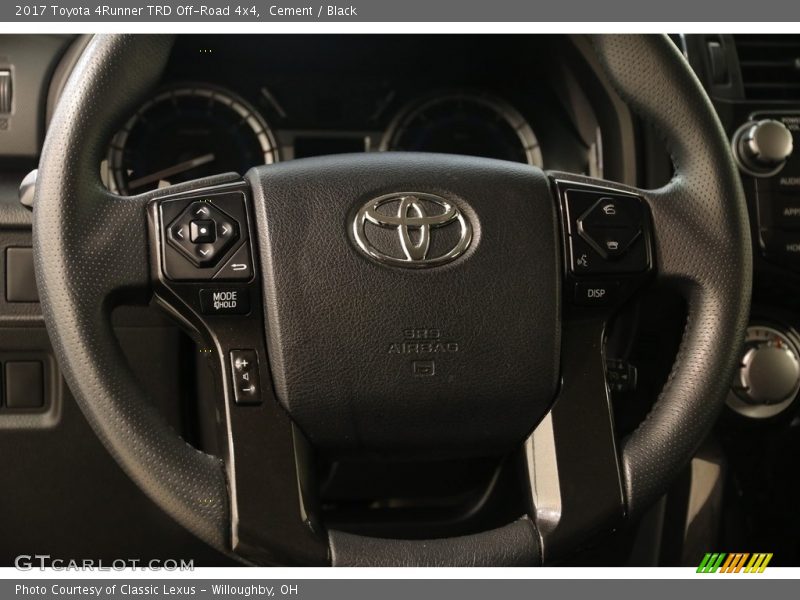 Cement / Black 2017 Toyota 4Runner TRD Off-Road 4x4