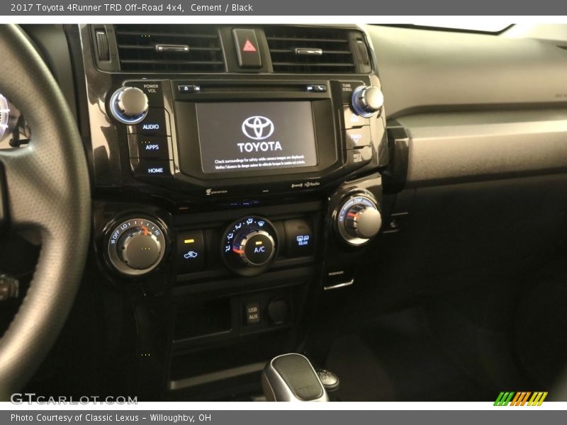 Cement / Black 2017 Toyota 4Runner TRD Off-Road 4x4