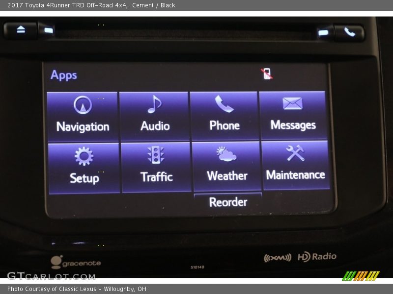 Cement / Black 2017 Toyota 4Runner TRD Off-Road 4x4